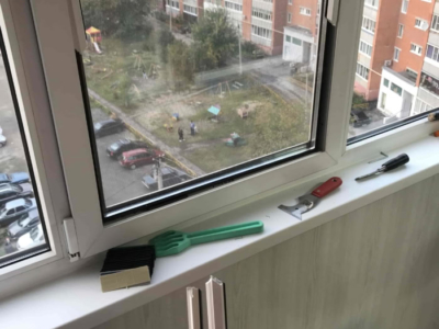 Замена подоконников